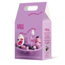 FARMONA TUTTI FRUTTI Zestaw do pielęgnacji ciała Berry Milk (cukrowy peeling + mgiełka bez alkoholu) FARMONA TUTTI FRUTTI Zestaw do pielęgnacji ciała Berry Milk (cukrowy peeling + mgiełka bez alkoholu)