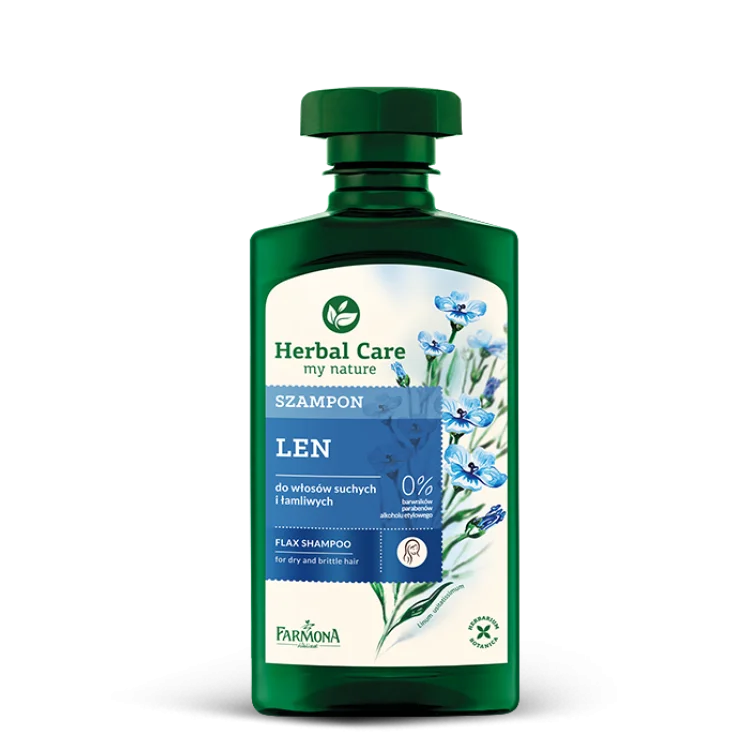FARMONA HERBAL CARE Szampon Len, 330ml FARMONA HERBAL CARE Szampon Len, 330ml