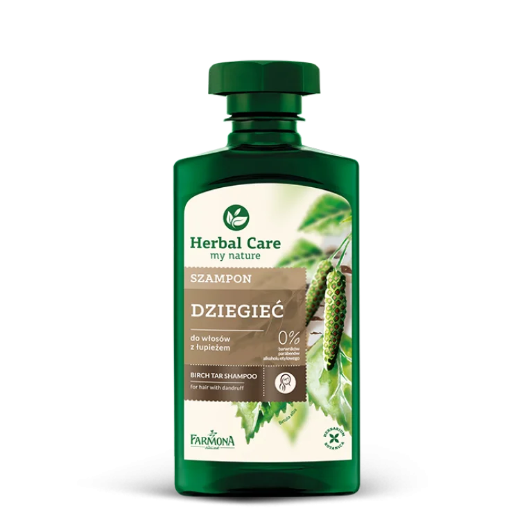 FARMONA HERBAL CARE Szampon dziegieć, 330ml FARMONA HERBAL CARE Szampon dziegieć, 330ml