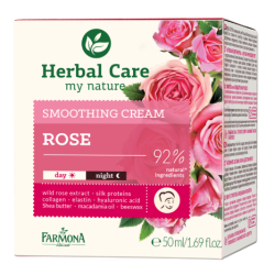 FARMONA HERBAL CARE Krem wygładzający RÓŻA 50ml best before 02.2026 FARMONA HERBAL CARE Krem wygładzający RÓŻA 50ml best before 02.2026