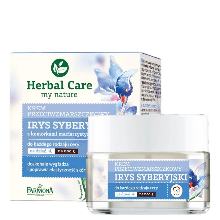FARMONA HERBAL CARE Przeciwzmarszczkowy krem do twarzy IRYS SYBERYJSKI 50 ml