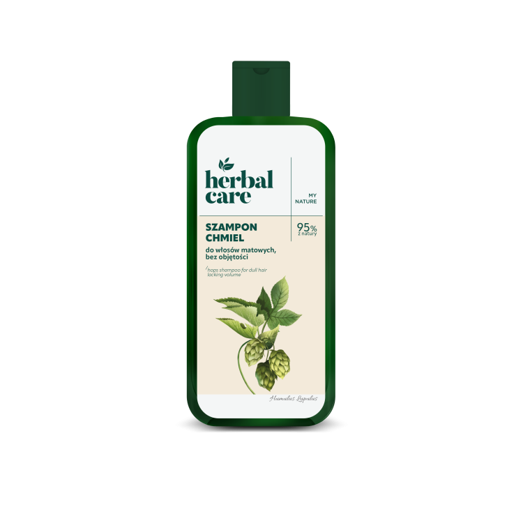 HERBAL CARE Szampon do włosów matowych Chmiel NEW 330 ml HERBAL CARE Szampon do włosów matowych Chmiel NEW 330 ml