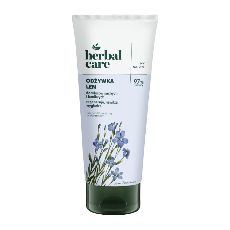 FARMONA HERBAL CARE Len odżywka do włosów suchych i łamliwych  NEW 200 ml