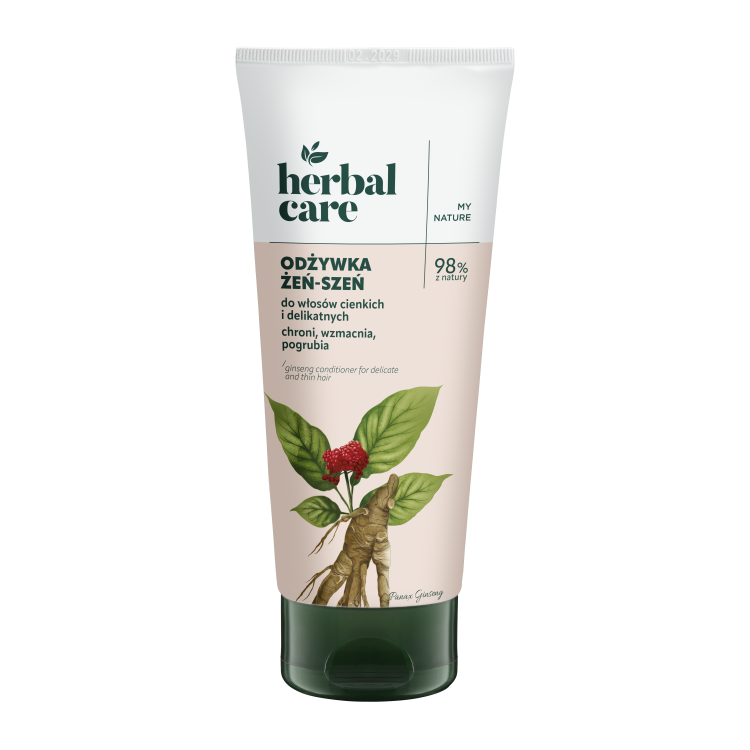 FARMONA HERBAL CARE Żeń - szeń odżywka do włośow cienkich i delikatnych NEW 200 ml
