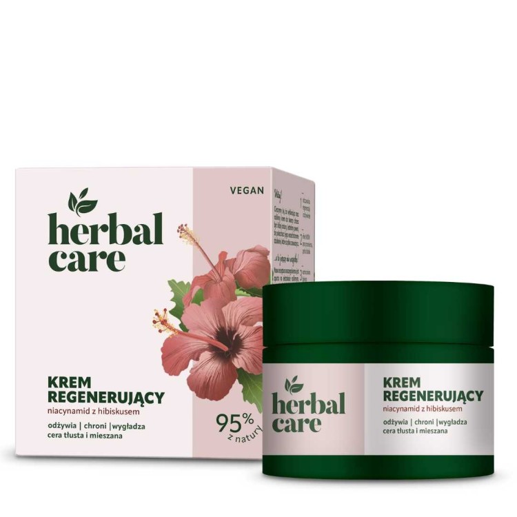 FARMONA HERBAL CARE Krem regenerujący niacynamid z hibiskusem 50 ml FARMONA HERBAL CARE Krem regenerujący niacynamid z hibiskusem 50 ml