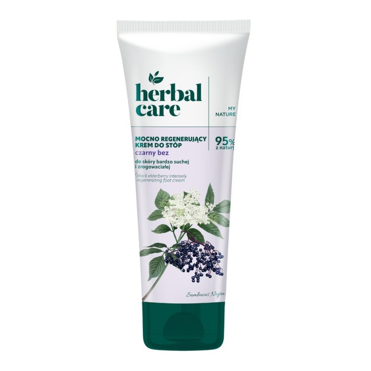 FARMONA HERBAL CARE Mocno regenerujący krem do stóp Czarny bez 100ml