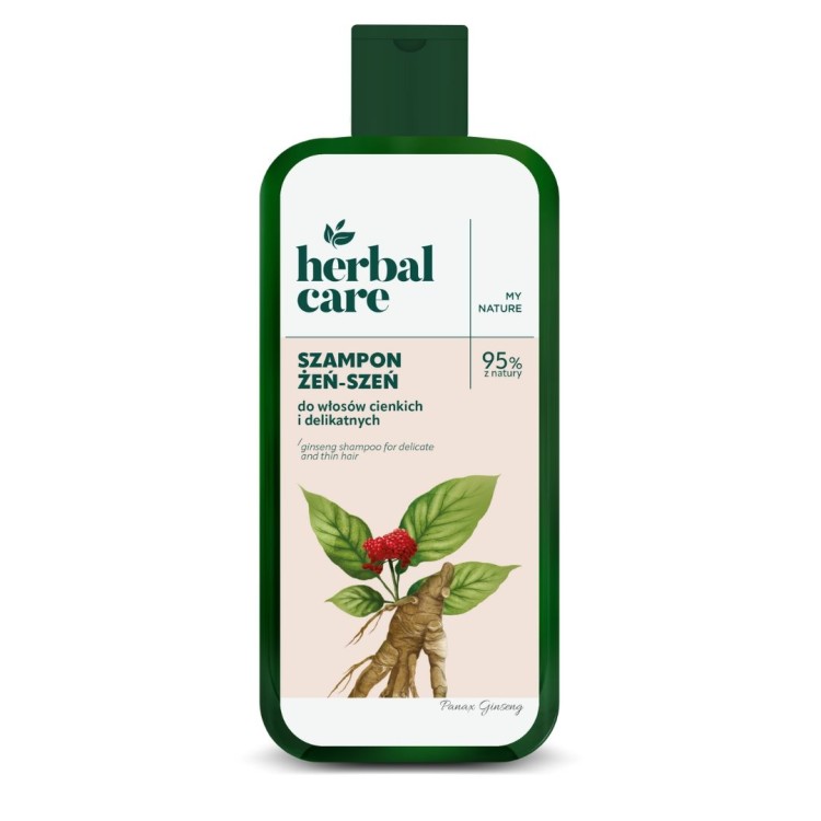 FARMONA HERBAL CARE Szampon do włosów cienkich i delikatnych Żeń-Szeń NEW 330 ml FARMONA HERBAL CARE Szampon do włosów cienkich i delikatnych Żeń-Szeń NEW 330 ml