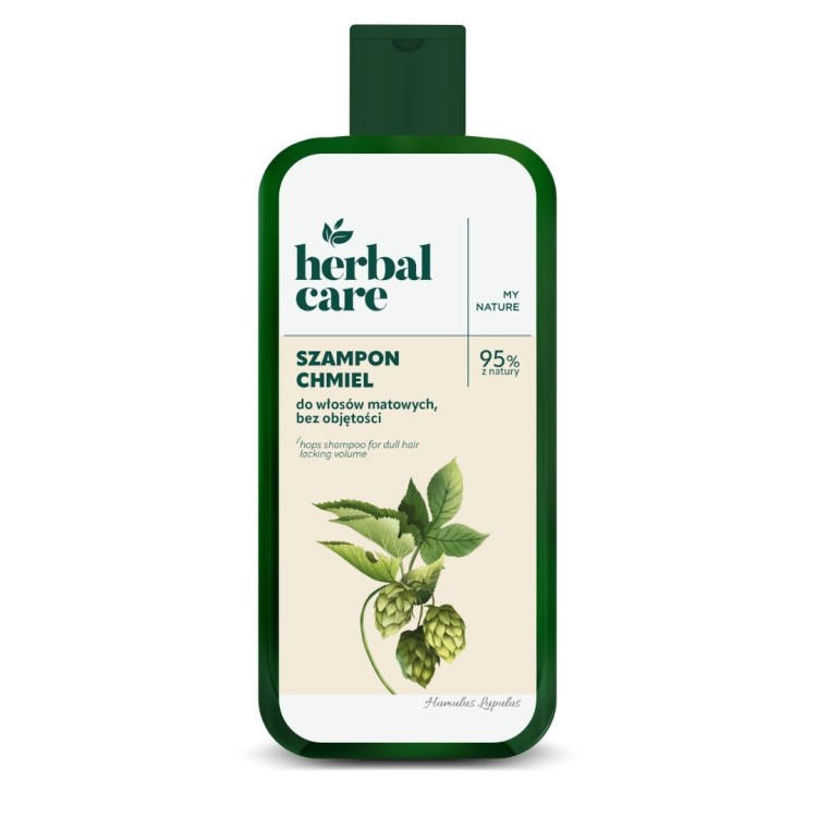 HERBAL CARE Szampon do włosów matowych Chmiel NEW 330 ml