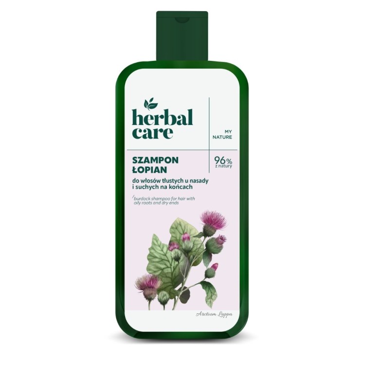 FARMONA HERBAL CARE Łopian Szampon do włosów tłustych u nasady i suchych na końcach 330 ml FARMONA HERBAL CARE Łopian Szampon do włosów tłustych u nasady i suchych na końcach 330 ml