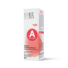 IDEEPHARM IDEE DERM Przeciwzmarszczkowy Krem z witaminą A 50ml IDEEPHARM IDEE DERM Przeciwzmarszczkowy Krem z witaminą A 50ml