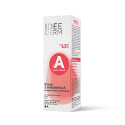 IDEEPHARM IDEE DERM Przeciwzmarszczkowy Krem z witaminą A 50ml IDEEPHARM IDEE DERM Przeciwzmarszczkowy Krem z witaminą A 50ml