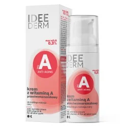 IDEEPHARM IDEE DERM Przeciwzmarszczkowy Krem z witaminą A 50ml IDEEPHARM IDEE DERM Przeciwzmarszczkowy Krem z witaminą A 50ml