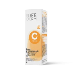IDEEPHARM IDEE DERM Rozświetlający Krem z witaminą C SPF30 50ml IDEEPHARM IDEE DERM Rozświetlający Krem z witaminą C SPF30 50ml