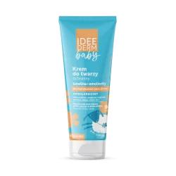 IDEEPHARM IDEE DERM BABY krem ochronny do twarzy  lanolina & emoilienty od piewszego dnia życia 50ml