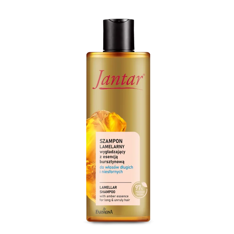 FARMONA JANTAR SZAMPON LAMELARNY WYGŁADZAJĄCY Z ESENCJĄ BURSZTYNOWĄ, 300ml FARMONA JANTAR SZAMPON LAMELARNY WYGŁADZAJĄCY Z ESENCJĄ BURSZTYNOWĄ, 300ml