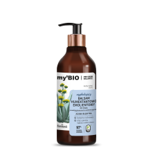 FARMONA my’BIO Łagodząco-wygładzający balsam humektantowo-emolientowy 400ml FARMONA my’BIO Łagodząco-wygładzający balsam humektantowo-emolientowy 400ml