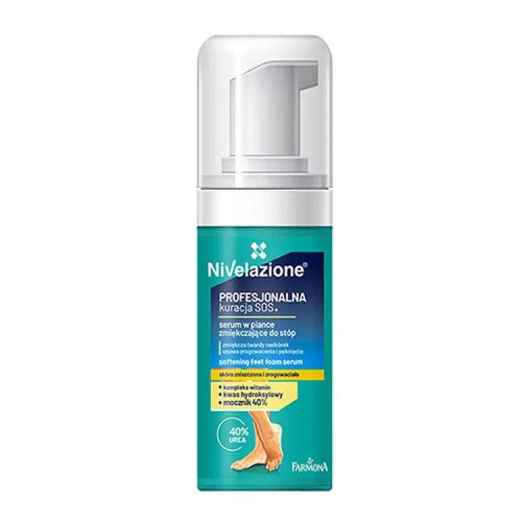 Farmona NIVELAZIONE Zmiękczające serum w postaci pianki do stóp (40% mocznika) 75ml Farmona NIVELAZIONE Zmiękczające serum w postaci pianki do stóp (40% mocznika) 75ml