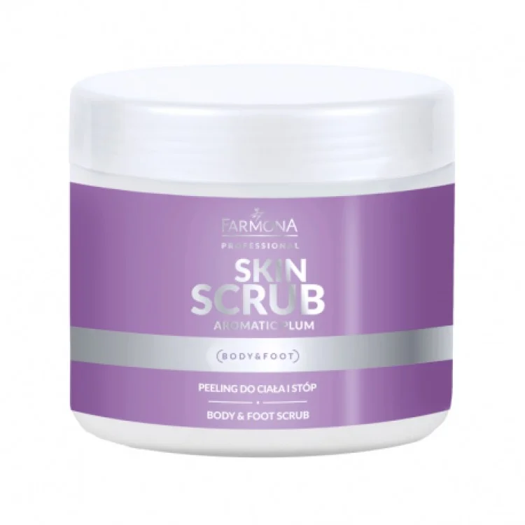 FARMONA PROFESSIONAL SKIN SCRUB AROMATIC PLUM Peeling do ciała i stóp 500g FARMONA PROFESSIONAL SKIN SCRUB AROMATIC PLUM Peeling do ciała i stóp 500g