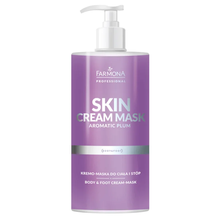 FARMONA PROFESSIONAL SKIN CREAM MASK ALMOND FLOWER Kremo-maska do ciała i stóp 500 ml FARMONA PROFESSIONAL SKIN CREAM MASK ALMOND FLOWER Kremo-maska do ciała i stóp 500 ml