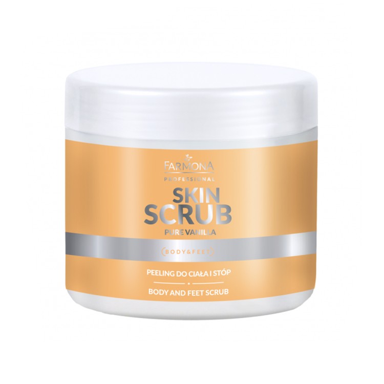 FARMONA PROFESSIONAL SKIN SCRUB PURE VANILLA Peeling do ciała i stóp 500 g FARMONA PROFESSIONAL SKIN SCRUB PURE VANILLA Peeling do ciała i stóp 500 g