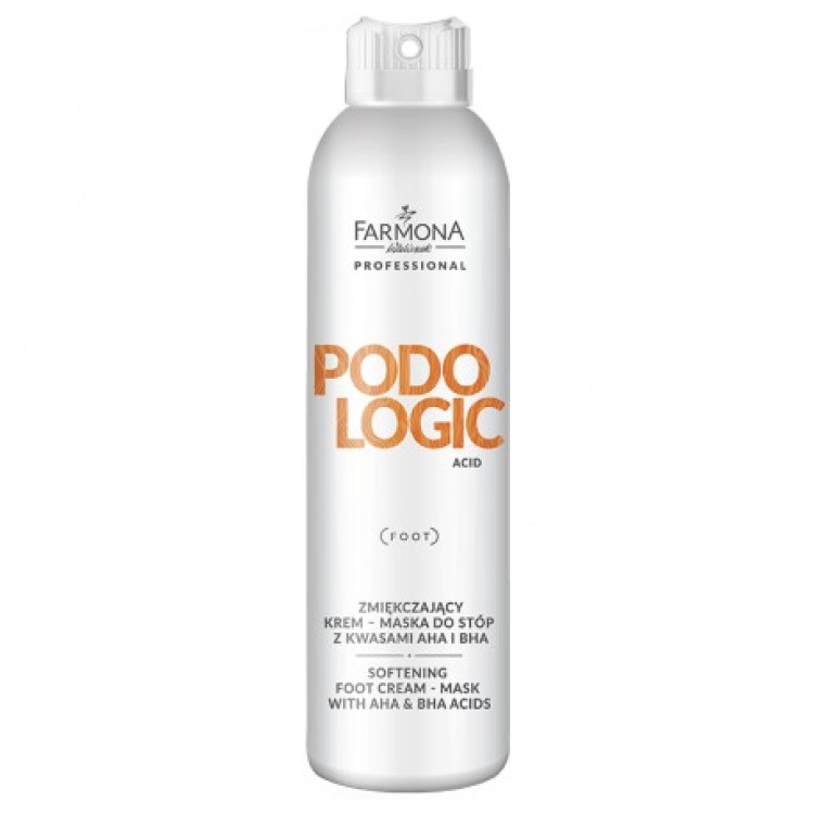 FARMONA PROFESSIONAL PODOLOGIC ACID Zmiękczający krem-maska do stóp z kwasami AHA i BHA, 150ml