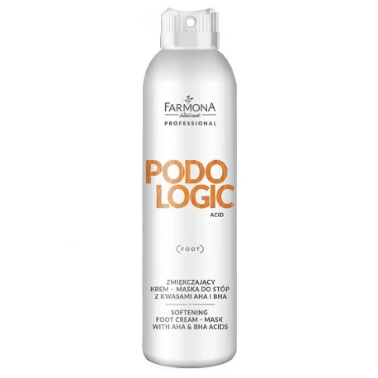 FARMONA PROFESSIONAL PODOLOGIC ACID Zmiękczający krem-maska do stóp z kwasami AHA i BHA, 150ml FARMONA PROFESSIONAL PODOLOGIC ACID Zmiękczający krem-maska do stóp z kwasami AHA i BHA, 150ml