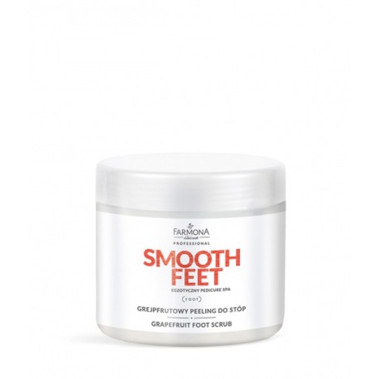 FARMONA PROFESSIONAL SMOOTH FEET, Grejpfrutowy peeling do stóp 690g FARMONA PROFESSIONAL SMOOTH FEET, Grejpfrutowy peeling do stóp 690g