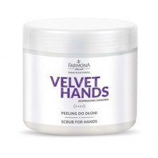 FARMONA PROFESSIONAL VELVET HANDS Peeling do dłoni 550g FARMONA PROFESSIONAL VELVET HANDS Peeling do dłoni 550g