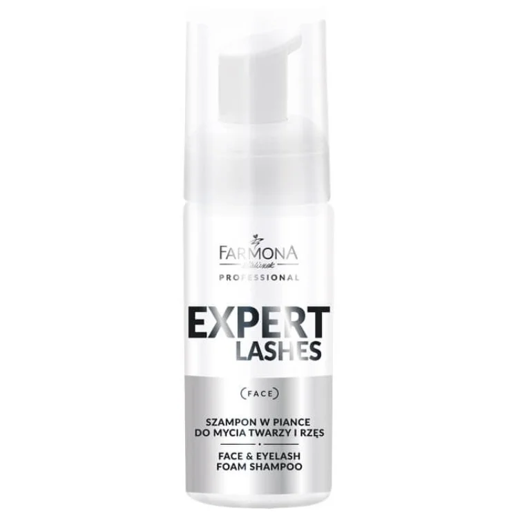 EXPERT LASHES Szampon w piance do mycia twarzy i rzęs 100ml EXPERT LASHES Szampon w piance do mycia twarzy i rzęs 100ml