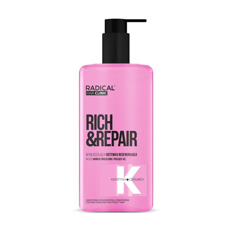 FARMONA RADICAL HAIR CLINIC RICH & REPAIR Wygładzająca odżywka regenerująca 260ml FARMONA RADICAL HAIR CLINIC RICH & REPAIR Wygładzająca odżywka regenerująca 260ml