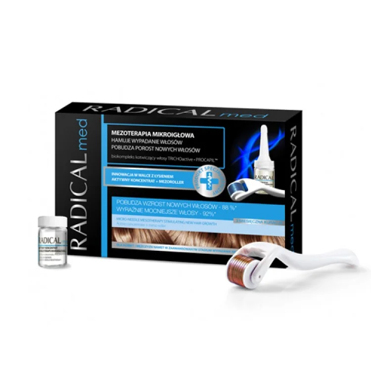 Farmona RADICAL MED mezoterapia mikroiglowa 12 x 3 ml + mezoroller