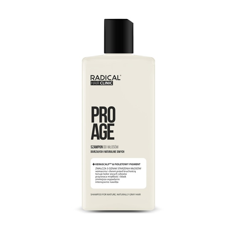 FARMONA RADICAL PRO AGE Szampon do włosów dojrzałych i naturalnie siwych 300 ml FARMONA RADICAL PRO AGE Szampon do włosów dojrzałych i naturalnie siwych 300 ml