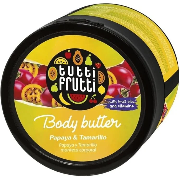 FARMONA TUTTI FRUTTI Papaja i Tamarillo Masło do Ciała 200ml FARMONA TUTTI FRUTTI Papaja i Tamarillo Masło do Ciała 200ml