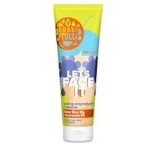 TUTTI FRUTTI Let's Face It Peeling enzymatyczny do twarzy z papainą i niacynamidem 3% + Detox Shot Mg 100ml