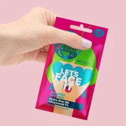 TUTTI FRUTTI Let's Face It Matująca maseczka z niacynamidem 1% + Hydro Shot B5, 7g
