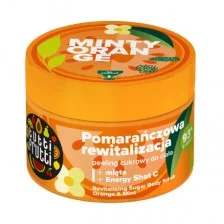 TUTTI FRUTTI Rewitalizujący cukrowy peeling do ciała Pomarańcza i Mięta 300g