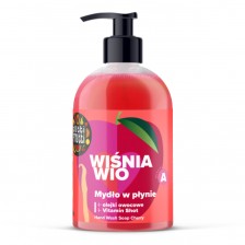 TUTTI FRUTTI WIŚNIA WIO Mydło w płynie z olejkami owocowymi i witaminą A 500ml TUTTI FRUTTI WIŚNIA WIO Mydło w płynie z olejkami owocowymi i witaminą A 500ml