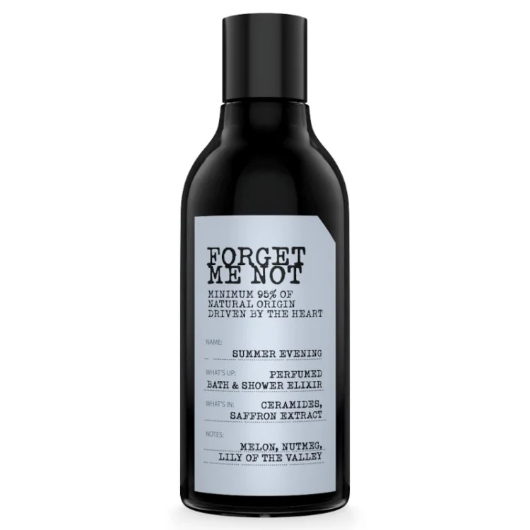 FARMONA FORGET ME NOT SUMMER EVENING PERFUMED BATH & SHOWER ELIXIR, 400ml FARMONA FORGET ME NOT SUMMER EVENING PERFUMED BATH & SHOWER ELIXIR, 400ml
