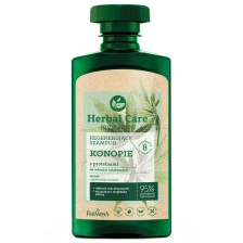FARMONA Herbal Care Regenerujący szampon KONOPIE z proteinami 330ml FARMONA Herbal Care Regenerujący szampon KONOPIE z proteinami 330ml