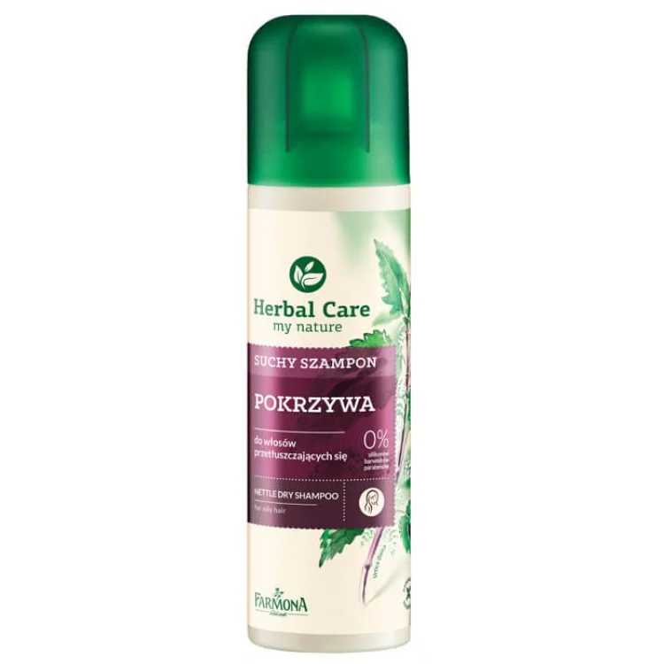 FARMONA HERBAL CARE Suchy szampon POKRZYWA do włosów przetłuszczających się 180ml FARMONA HERBAL CARE Suchy szampon POKRZYWA do włosów przetłuszczających się 180ml