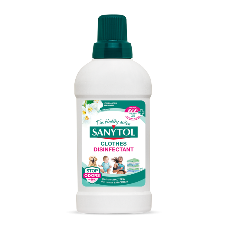 SANYTOL Płyn dezynfekujący do prania 500ml SANYTOL Płyn dezynfekujący do prania 500ml