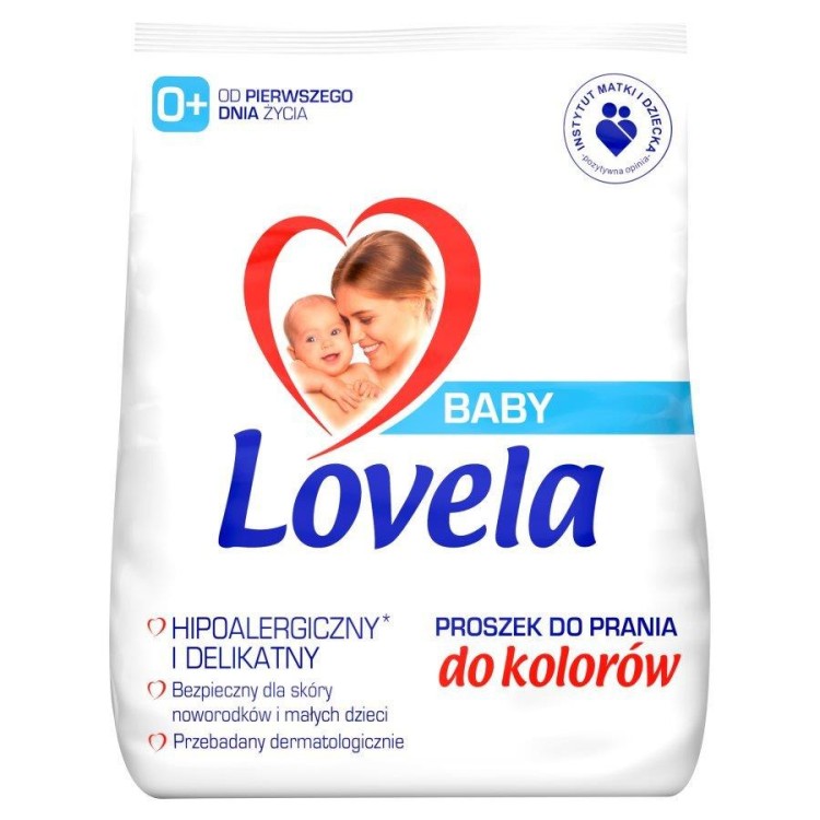LOVELA BABY Proszek do prania do KOLORÓW 1.3kg LOVELA BABY Proszek do prania do KOLORÓW 1.3kg
