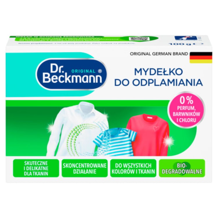 DR. BECKMANN Mydełko do odplamiania 100g DR. BECKMANN Mydełko do odplamiania 100g