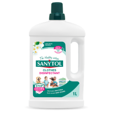 SANYTOL Płyn dezynfekujący do prania 1L SANYTOL Płyn dezynfekujący do prania 1L