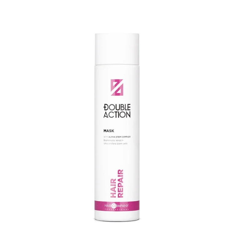 Hair Company Double Action Hair repair Maska regenerująca 250ml Hair Company Double Action Hair repair Maska regenerująca 250ml