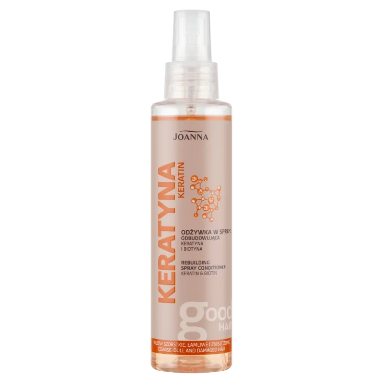 JOANNA Odżywka odbudowująca z keratyną w sprayu 150ml JOANNA Odżywka odbudowująca z keratyną w sprayu 150ml