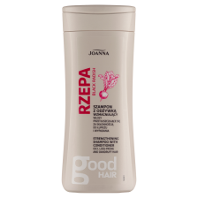 JOANNA czarna Rzepa  SZAMPON WZMACNIAJĄCY Z ODŻYWKĄ 200ml JOANNA czarna Rzepa  SZAMPON WZMACNIAJĄCY Z ODŻYWKĄ 200ml