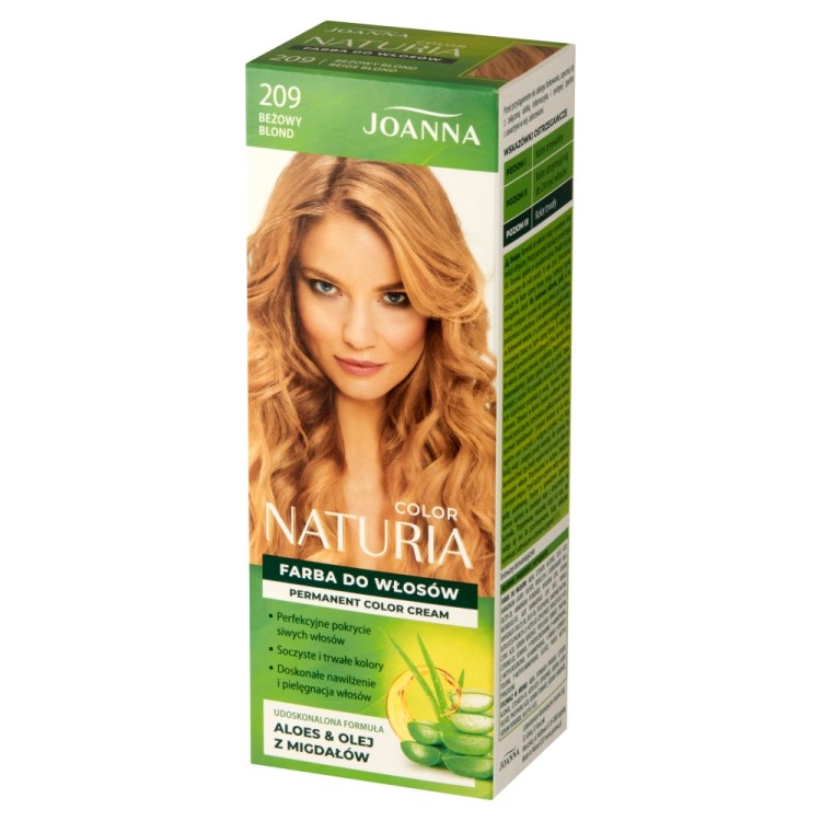JOANNA NATURIA COLOR, 209 - BEŻOWY BLOND