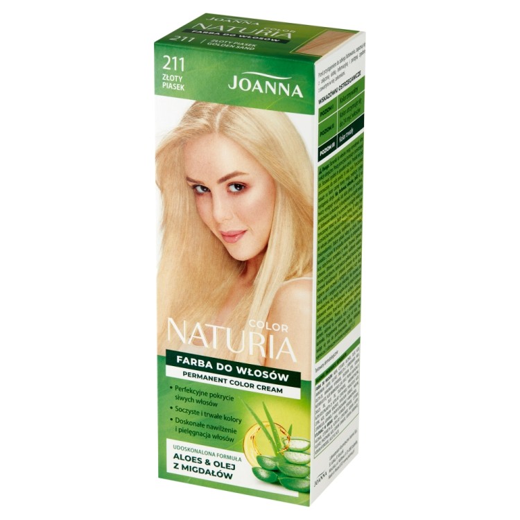 JOANNA NATURIA COLOR, 211 - ZŁOTY PIASEK