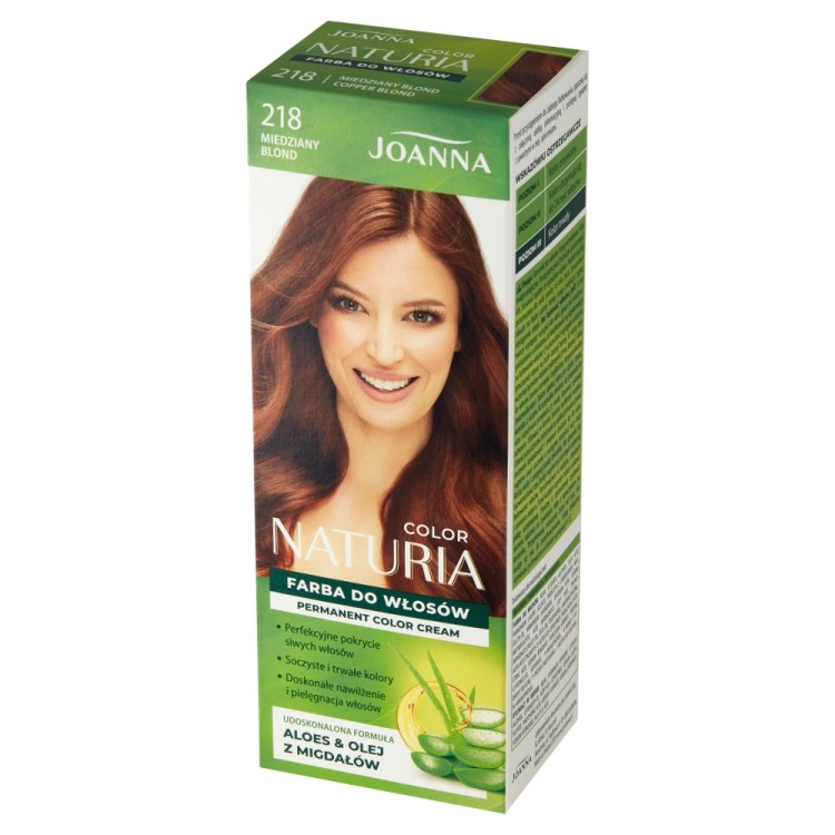 JOANNA NATURIA COLOR, 218 - MIEDZIANY BLOND JOANNA NATURIA COLOR, 218 - MIEDZIANY BLOND